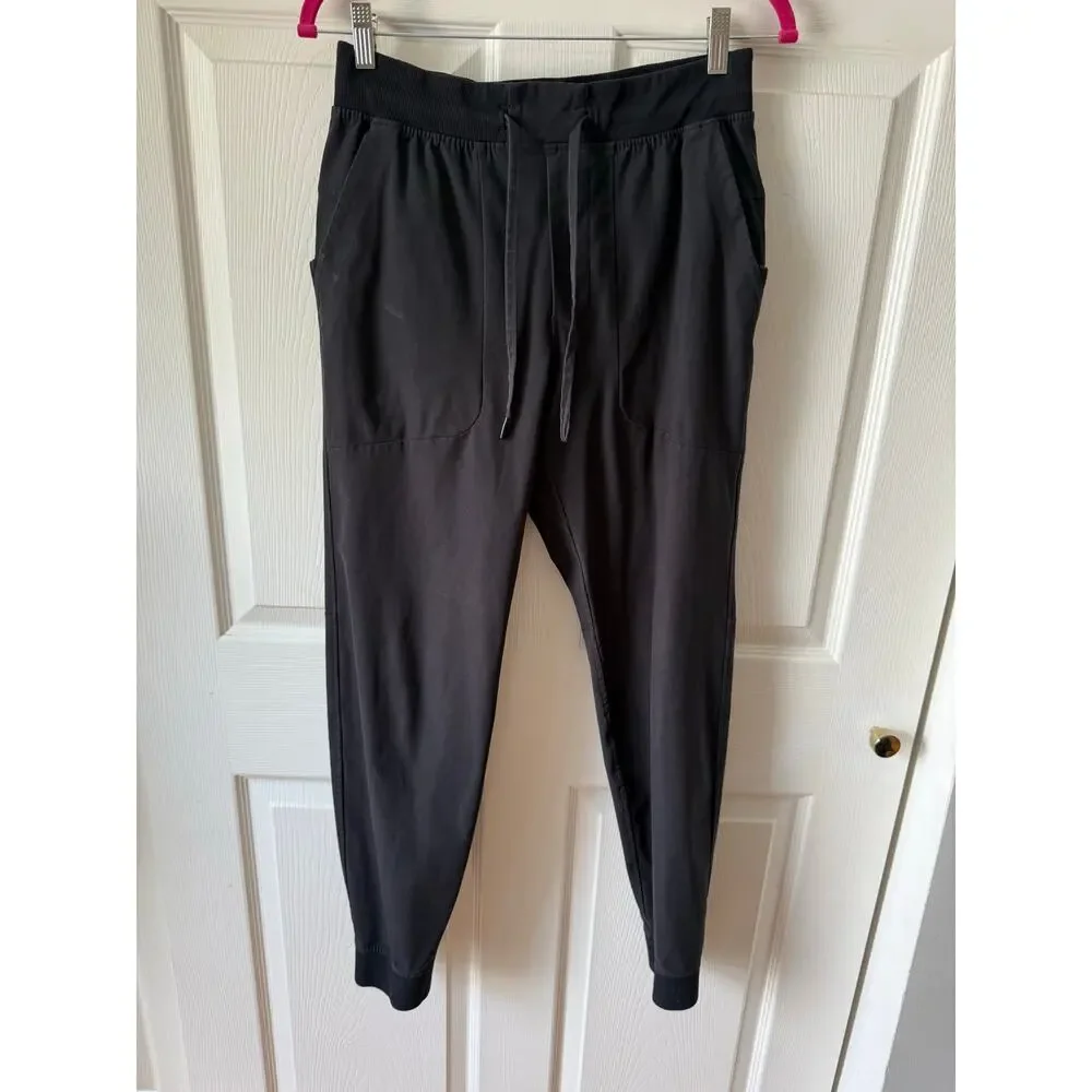 Lululemon Surge‎ Jogger Black Running Pants Mens Size M